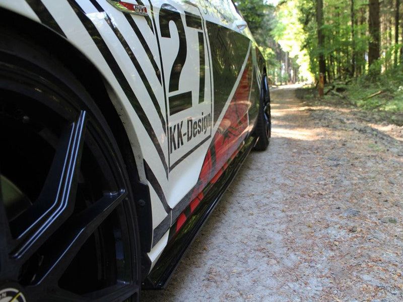 Racing Side Skirts Diffusers VW MK7 GTI Clubsport (2016-2017)