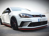Front Splitter VW Golf MK7 GTI Clubsport (2016-2017)