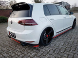MAXTON DESIGN Central Rear Splitter VW Golf MK7 GTI Clubsport (2016-2017)