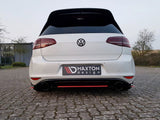 MAXTON DESIGN Central Rear Splitter VW Golf MK7 GTI Clubsport (2016-2017)