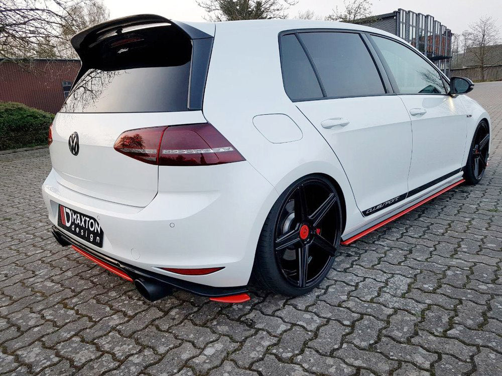 Rear Side Splitters VW Golf MK7 GTI Clubsport (2016-2017)
