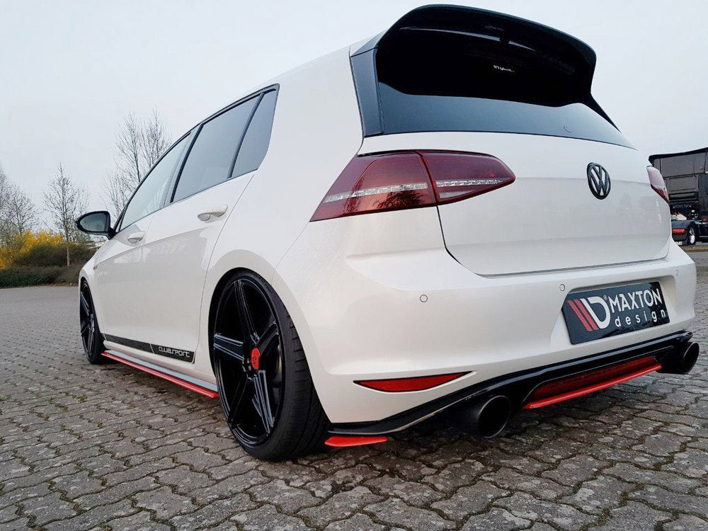 Rear Side Splitters VW Golf MK7 GTI Clubsport (2016-2017)