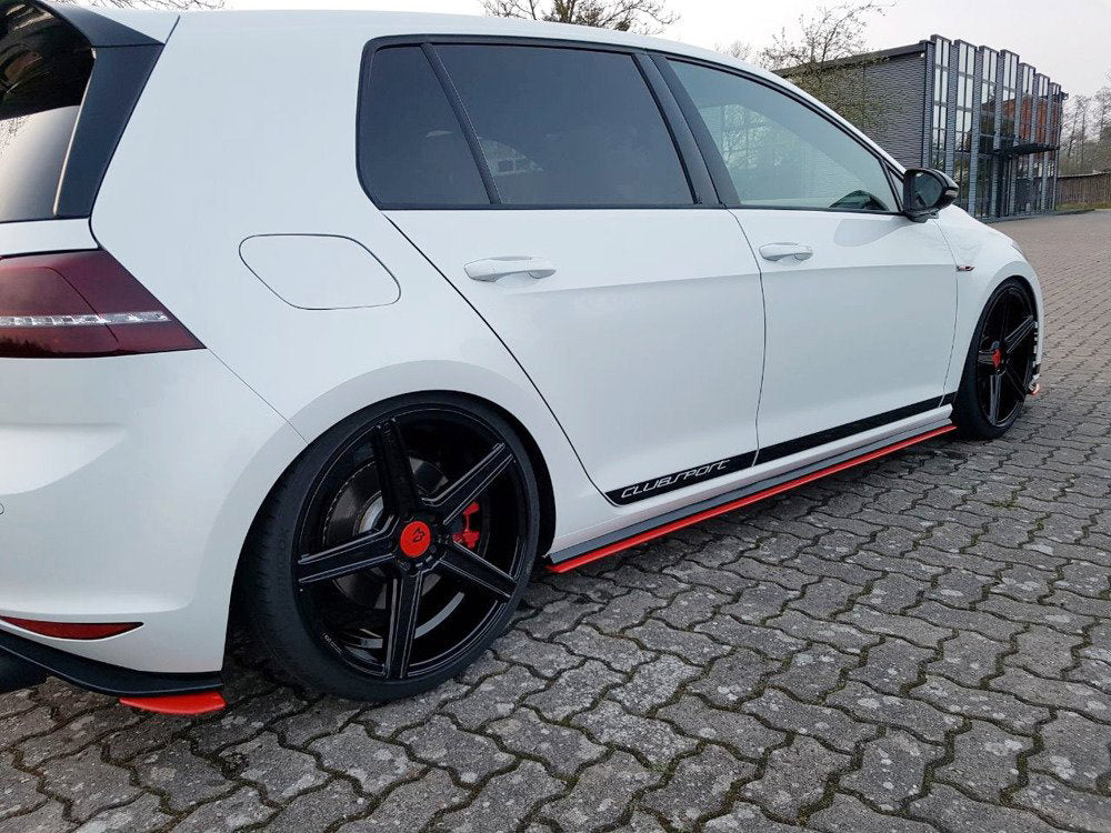 Side Skirts Diffusers VW Golf MK7 GTI Clubsport (2016-2017)