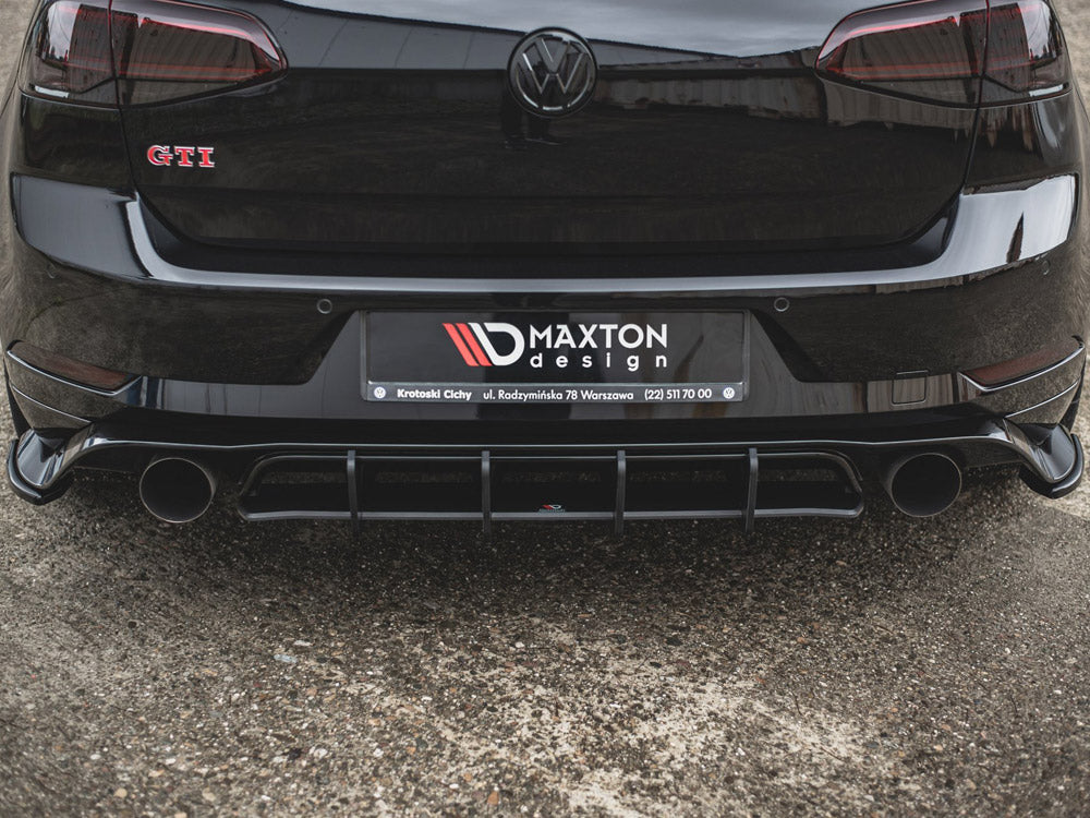 Street PRO Rear Diffuser compatible with VW Golf Mk7.5 GTI TCR