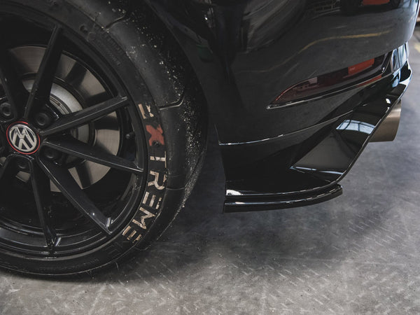 Rear Side Splitters VW Golf MK7.5 GTI TCR (2019)
