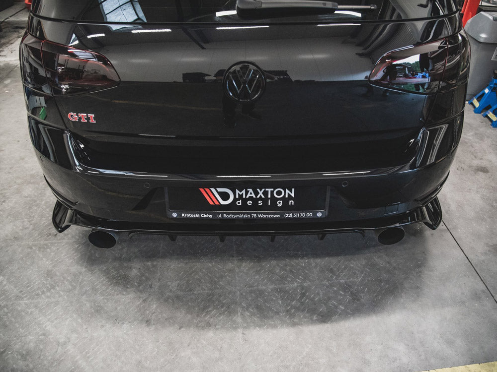 Rear Side Splitters compatible with VW Golf 7 GTI TCR