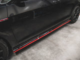 Side Skirt Diffusers compatible with Volkswagen Golf GTI TCR Mk7 Facelift