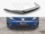 Maxton Racing Front Splitter VW Golf 7 R / R-Line Facelift