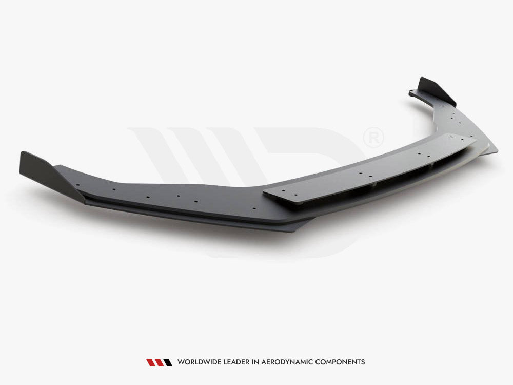 Maxton Racing Front Splitter + Flaps VW Golf 7 R / R-Line Facelift