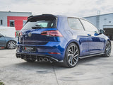 Maxton Racing Rear Side Splitters VW Golf 7 R Facelift (2017-2020)