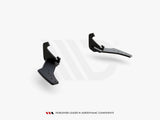 Maxton Racing Rear Side Splitters VW Golf 7 R Facelift (2017-2020)
