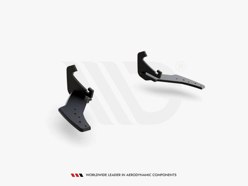 Maxton Racing Rear Side Splitters VW Golf 7 R Facelift (2017-2020)