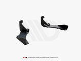 Street PRO Rear Side Splitters + Flaps compatible with Volkswagen Golf R Mk7 Facelift