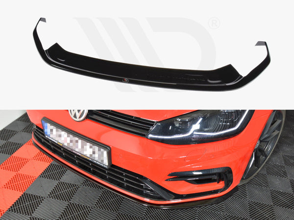 Front Splitter V.7 VW Golf 7 R / R-Line Facelift