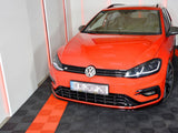 Front Splitter V.7 VW Golf 7 R / R-Line Facelift