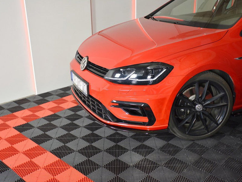 Front Splitter V.7 VW Golf 7 R / R-Line Facelift