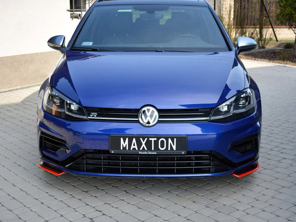 Front Splitter V.8 VW Golf 7 R / R-Line Facelift
