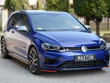 Front Splitter V.8 VW Golf 7 R / R-Line Facelift