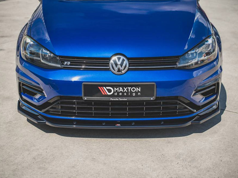 Front Splitter V.9 VW Golf 7 R / R-Line Facelift