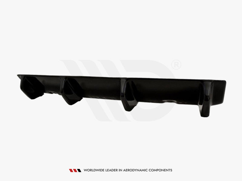 MAXTON DESIGN Central Rear Splitter VW Golf VII R Facelift (2017-)