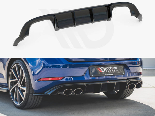 Rear Valance V.3 VW Golf 7 R Facelift (2017-2019)