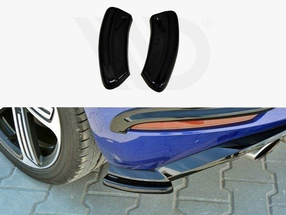 Rear Side Splitters VW Golf 7 R / R-Line Facelift