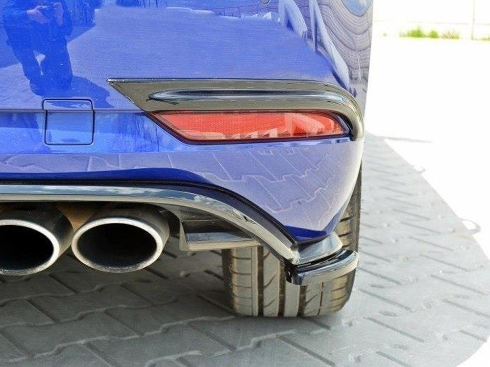 Rear Side Splitters compatible with Volkswagen Golf Hatchback R / R-Line Mk7 Facelift