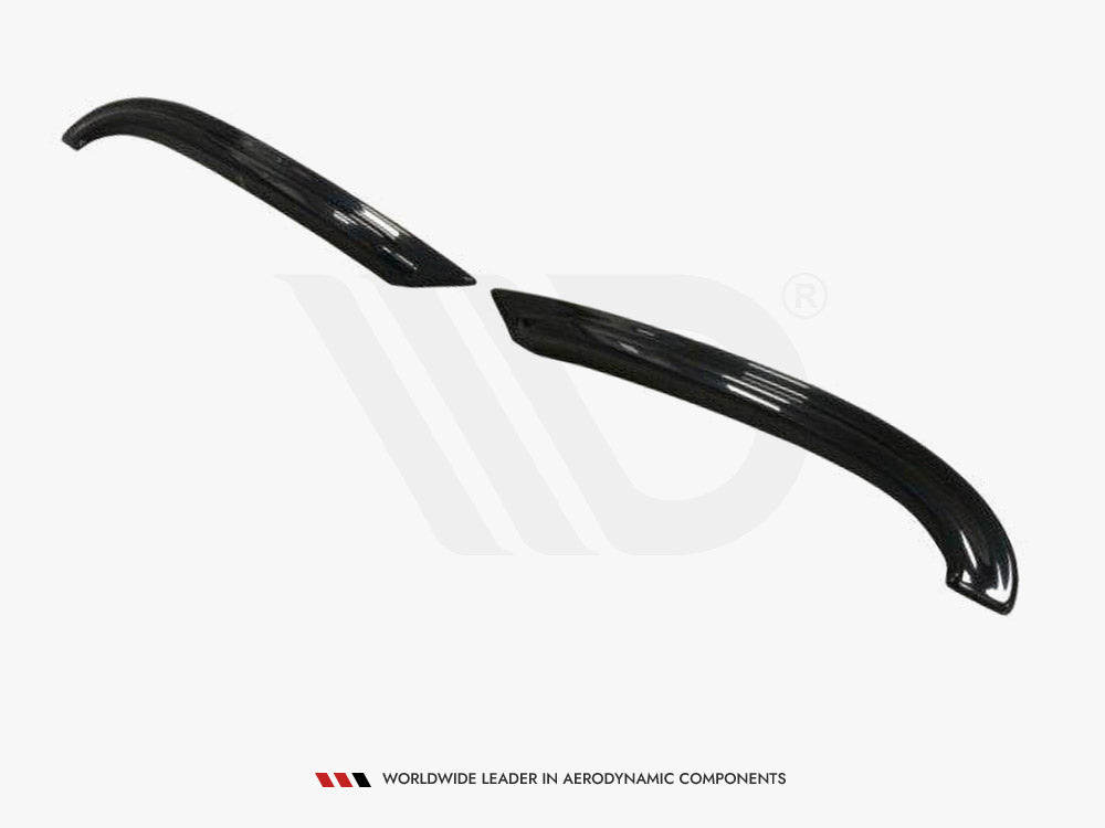 Rear Frames For Lights compatible with VW Golf 7 R / R-Line Facelift - Carbon Look