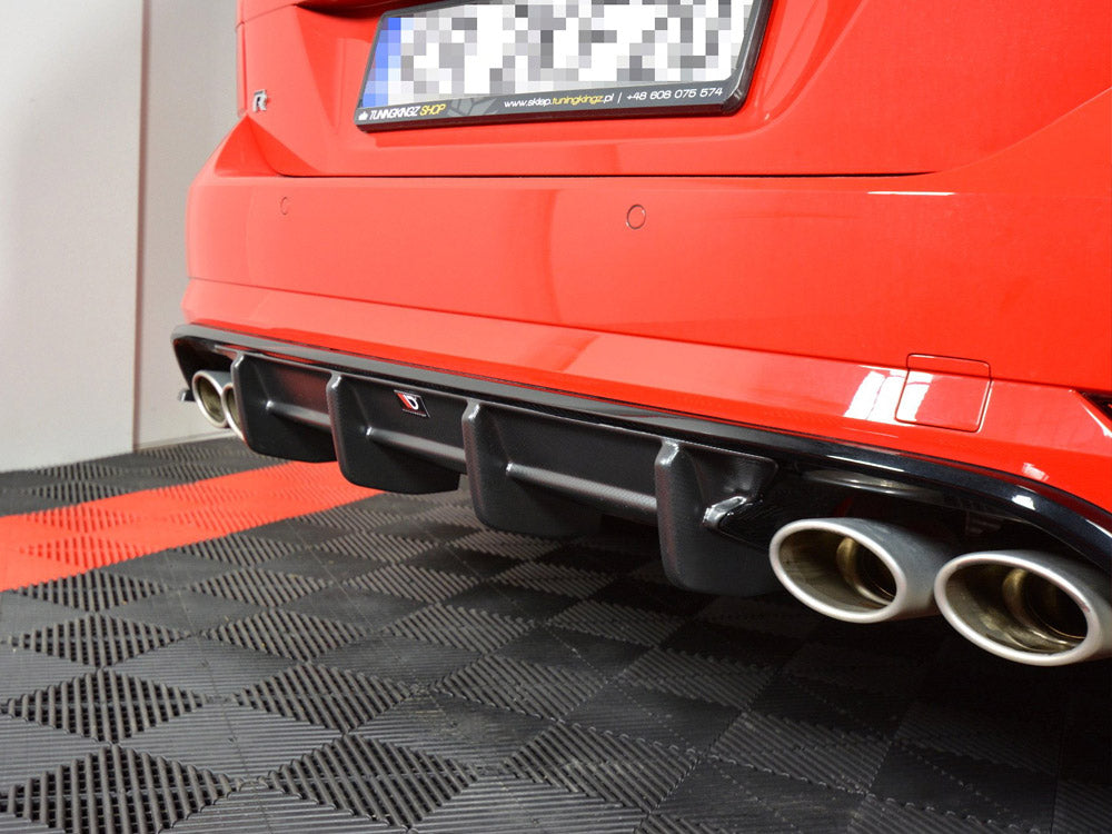 Rear Valance compatible with Volkswagen Golf R Variant Mk7 Facelift