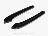 Rear Side Splitters V.1 compatible with VW Golf 7 R Variant Facelift - Carbon Look