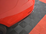 Rear Side Splitters V.1 compatible with VW Golf 7 R Variant Facelift - Carbon Look