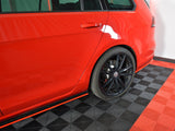 Rear Side Splitters V.2 VW Golf 7 R Variant Facelift