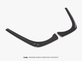 Rear Side Splitters compatible with VW Golf 7.5 Estate (2017-20) - Carbon Look