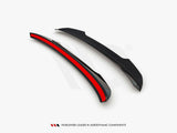 Spoiler CAP V.1 compatible with Volkswagen Golf Mk8 - Carbon Look