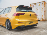 Spoiler CAP V.1 compatible with Volkswagen Golf Mk8 - Carbon Look