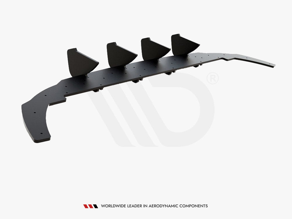 Street PRO Rear Diffuser V.1 compatible with VW Golf Mk8