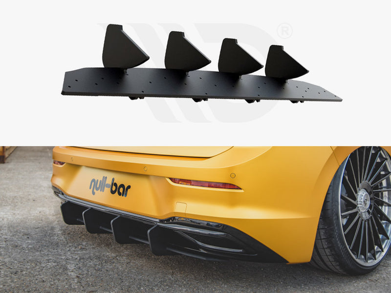 Maxton Racing Rear Diffuser V.2 VW Golf MK8 (2020-)