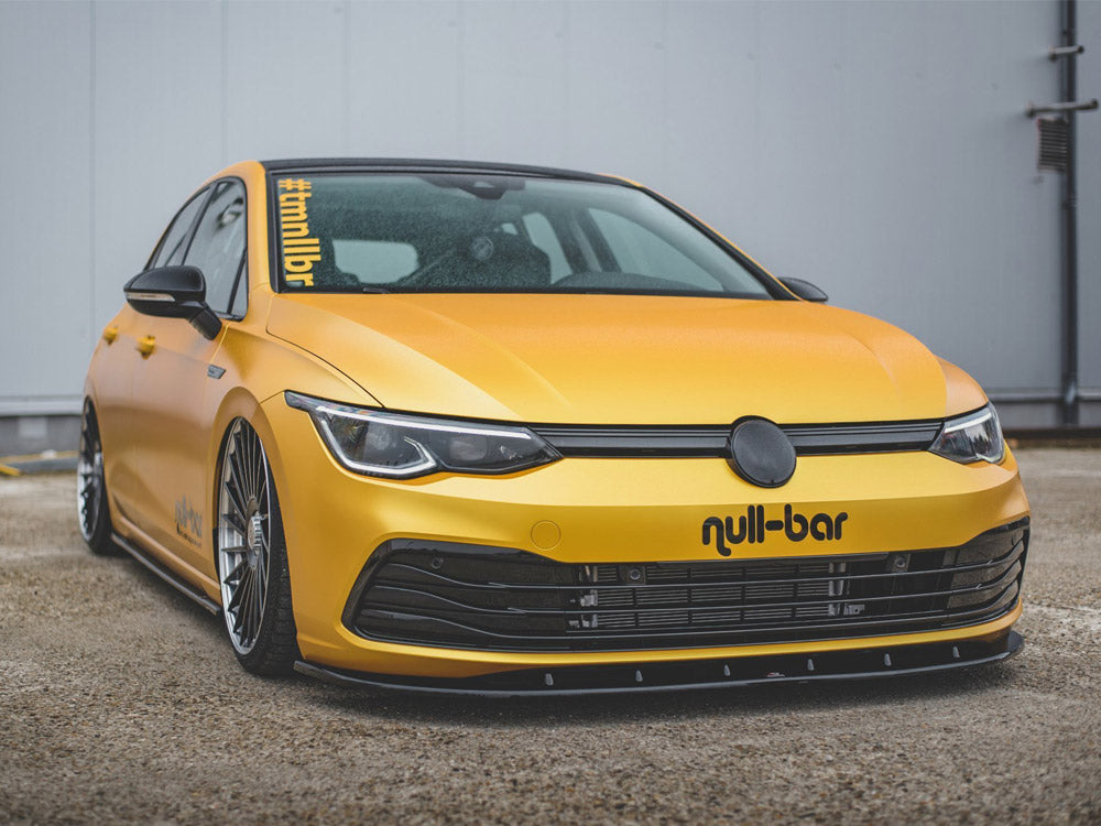 Front Splitter V.1 compatible with Volkswagen Golf Mk8