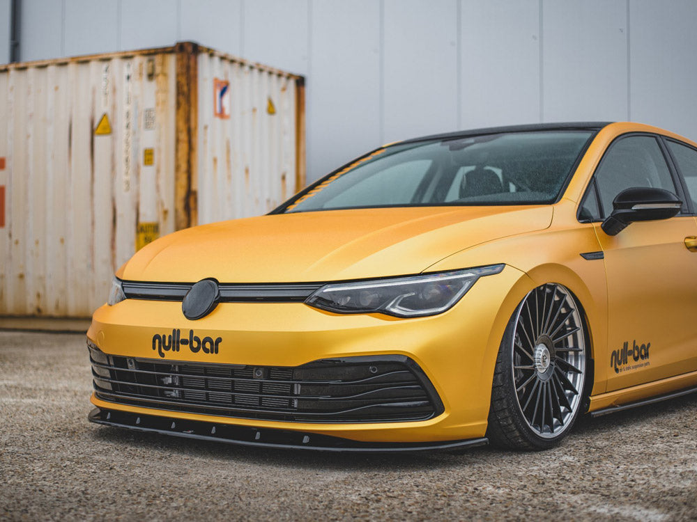 Front Splitter V.1 compatible with Volkswagen Golf Mk8