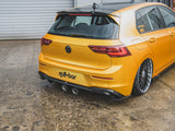 Rear Valance compatible with VW Golf Mk8 (R32 Look) - Textured