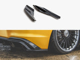 Rear Side Splitters compatible with VW Golf Mk8 (2020-) - Carbon Look