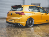 Rear Side Splitters compatible with Volkswagen Golf Hatchback Mk8