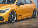 Side Skirts Diffusers V.2 compatible with Volkswagen Golf Mk8