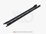Side Skirts Diffusers V.2 compatible with Volkswagen Golf Mk8