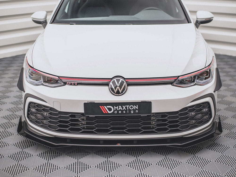 MAXTON DESIGN Front Bumper Wings (Canards) VW Golf 8 GTI / R-line (2020-)