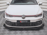 MAXTON DESIGN Front Bumper Wings (Canards) VW Golf 8 GTI / R-line (2020-)