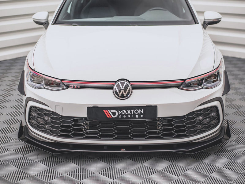 MAXTON DESIGN Front Bumper Wings (Canards) VW Golf 8 GTI / R-line (2020-)