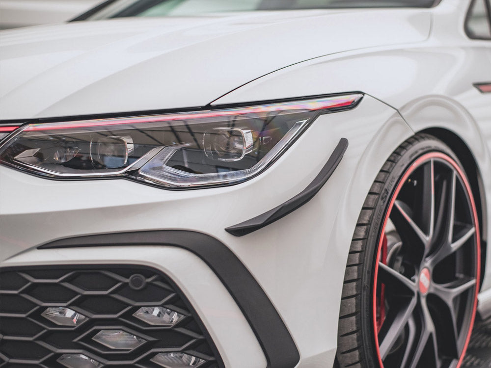 MAXTON DESIGN Front Bumper Wings (Canards) VW Golf 8 GTI / R-line (2020-)