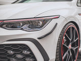 MAXTON DESIGN Front Bumper Wings (Canards) VW Golf 8 GTI / R-line (2020-)