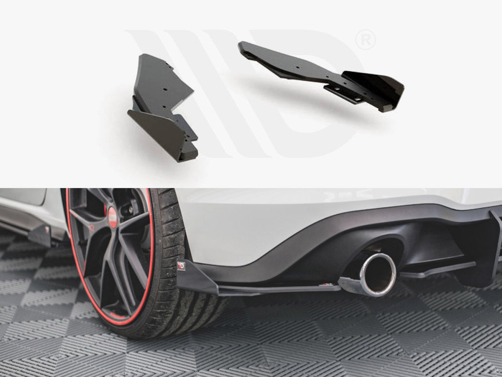 Racing Durability Rear Side Splitters (+flaps) VW Golf 8 GTI (2020-)